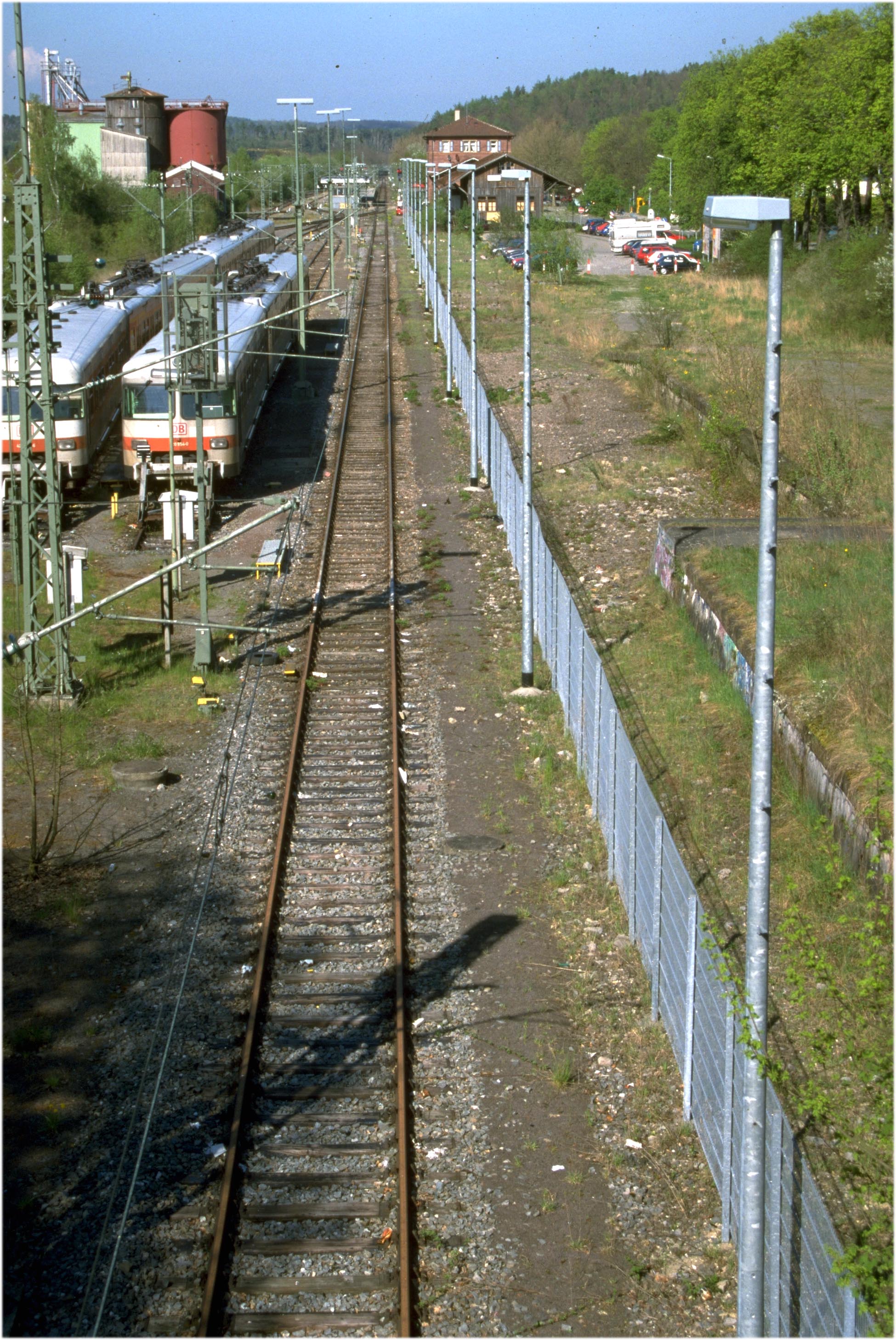 Bahnhofsgelände Weil der Stadt