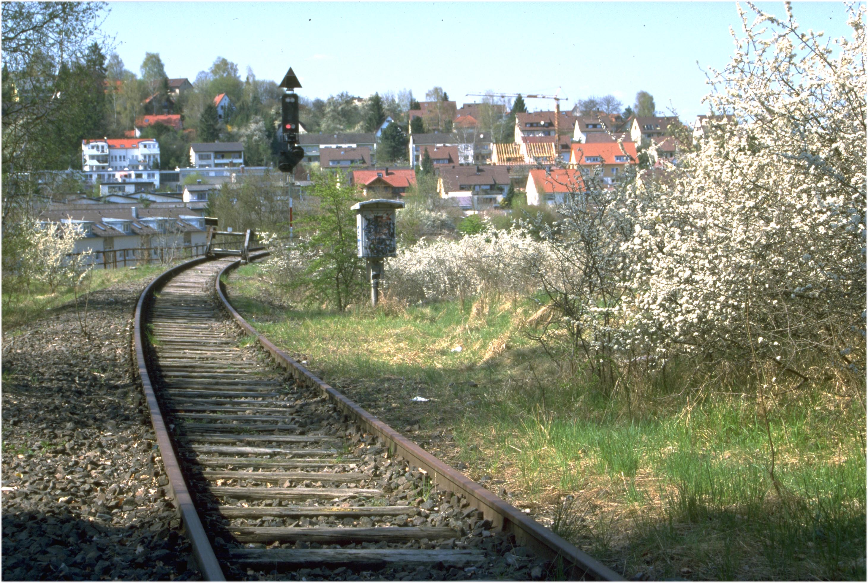 Blick zurück nach Weil der Stadt